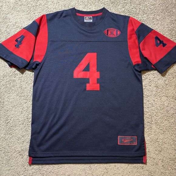 Colosseum Arizona Wildcats Navy Football Jersey #4 Men’s Medium Stitched U Of A - Picture 1 of 8